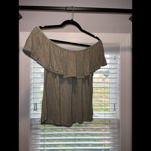 Off-the-shoulder Shirt